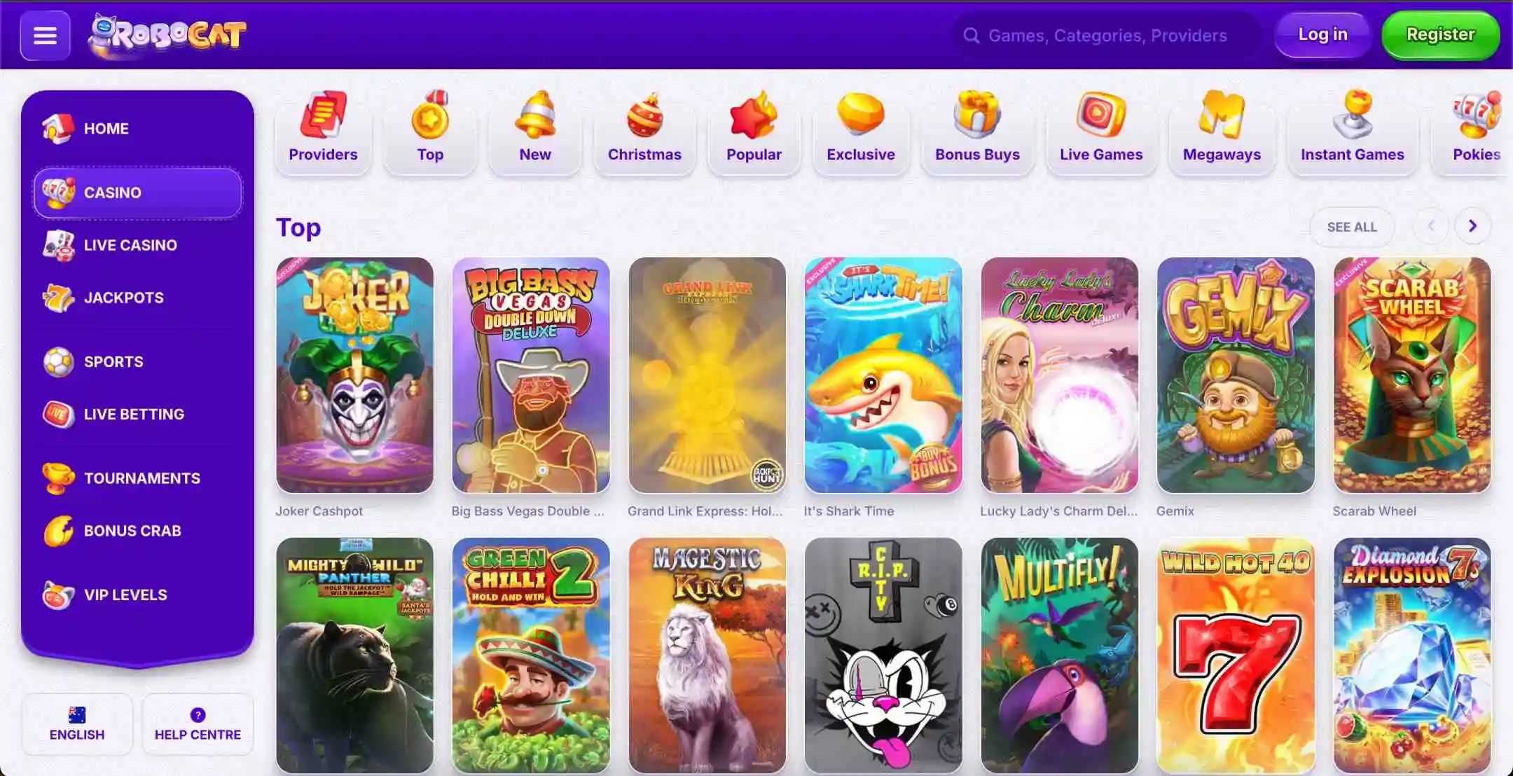 Robocat Casino New Zealand